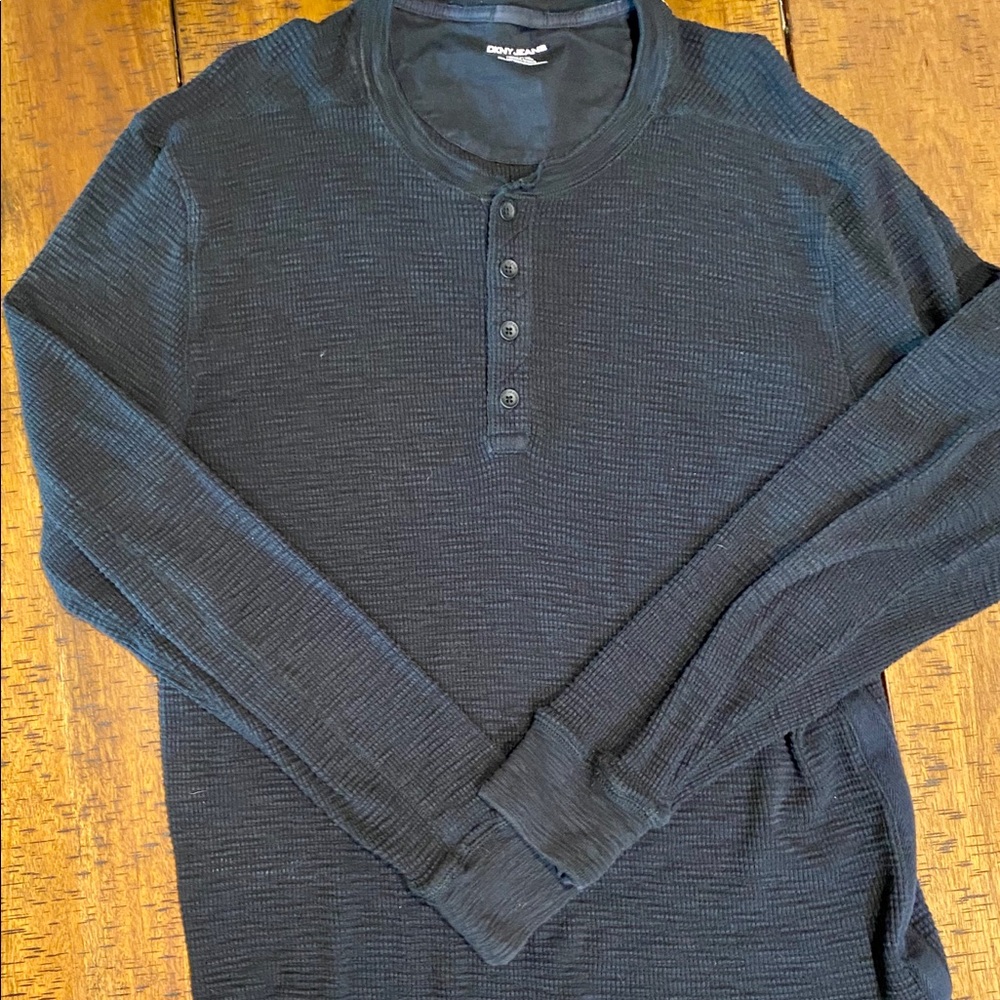 DKNY long sleeve Henley